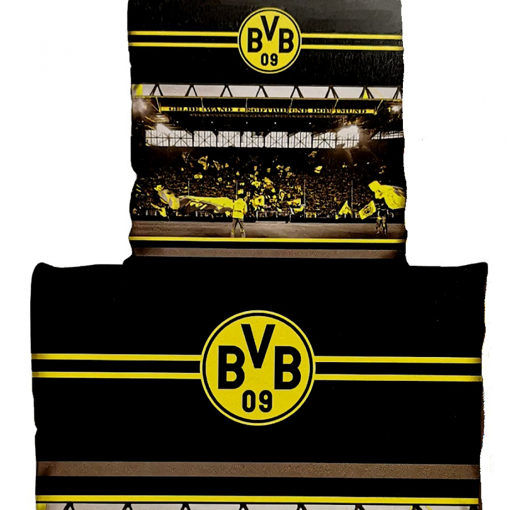 EUROVILAG TRENDSHOP - BVB 09 DORTMUND Fußball (Motiv 1) Bettwäsche ...