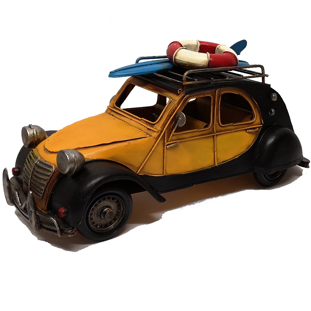 VACANCES FRANCE 70er Jahre DIE ENTE Retro Auto Blechauto Blech Modellauto