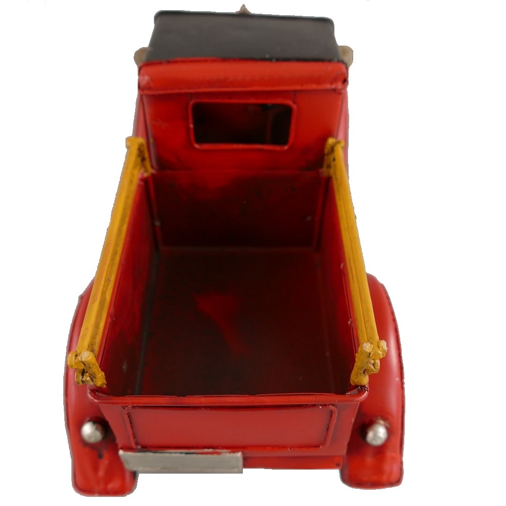 FEUERWEHR USA Feuerwehrauto Oldie 40er Jahre rot Blechauto Blech Modellauto