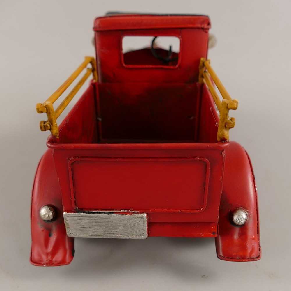 FEUERWEHR USA Feuerwehrauto Oldie 40er Jahre rot Blechauto Blech Modellauto