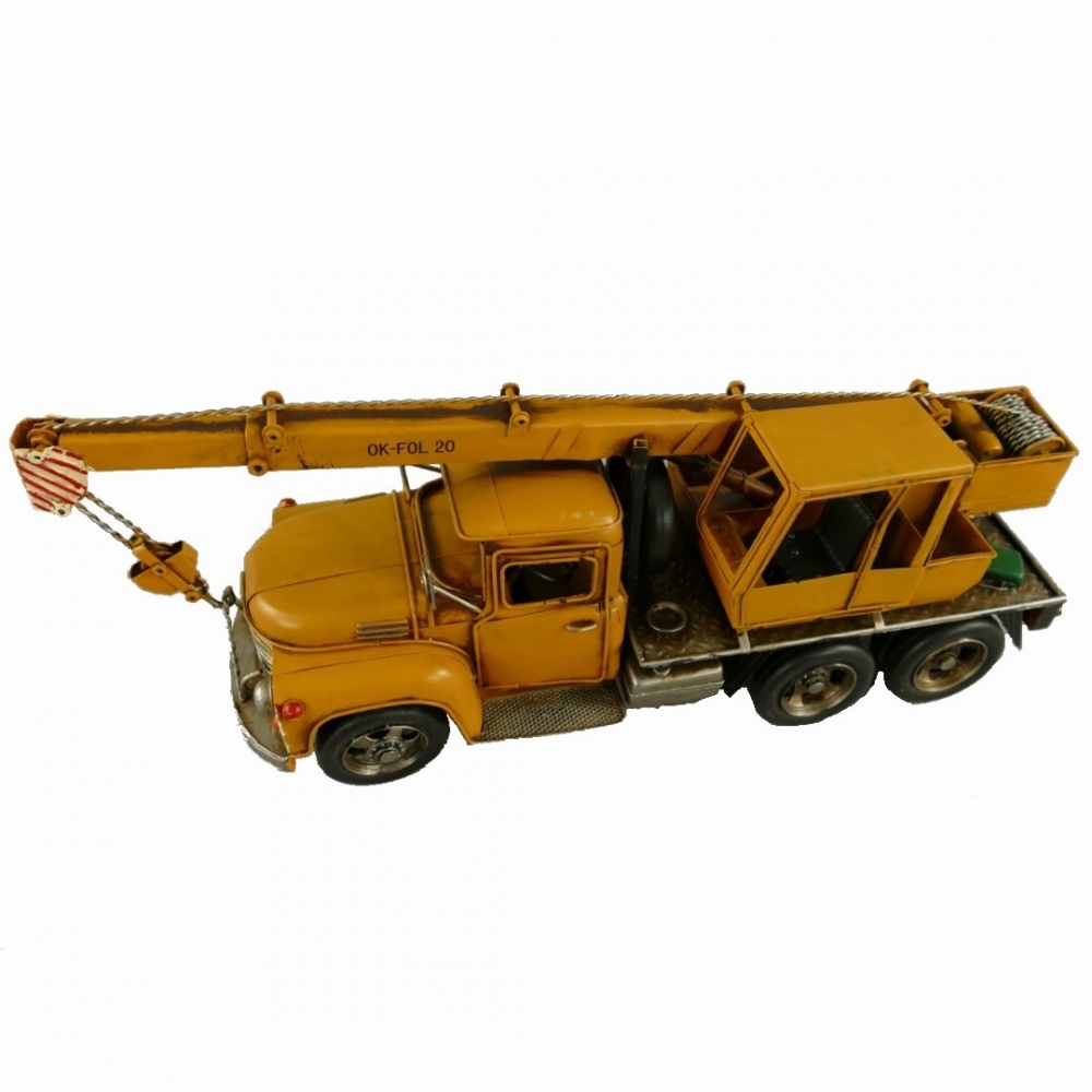 KRANWAGEN USA LKW TRUCK XXL Blechauto Blech Modellauto
