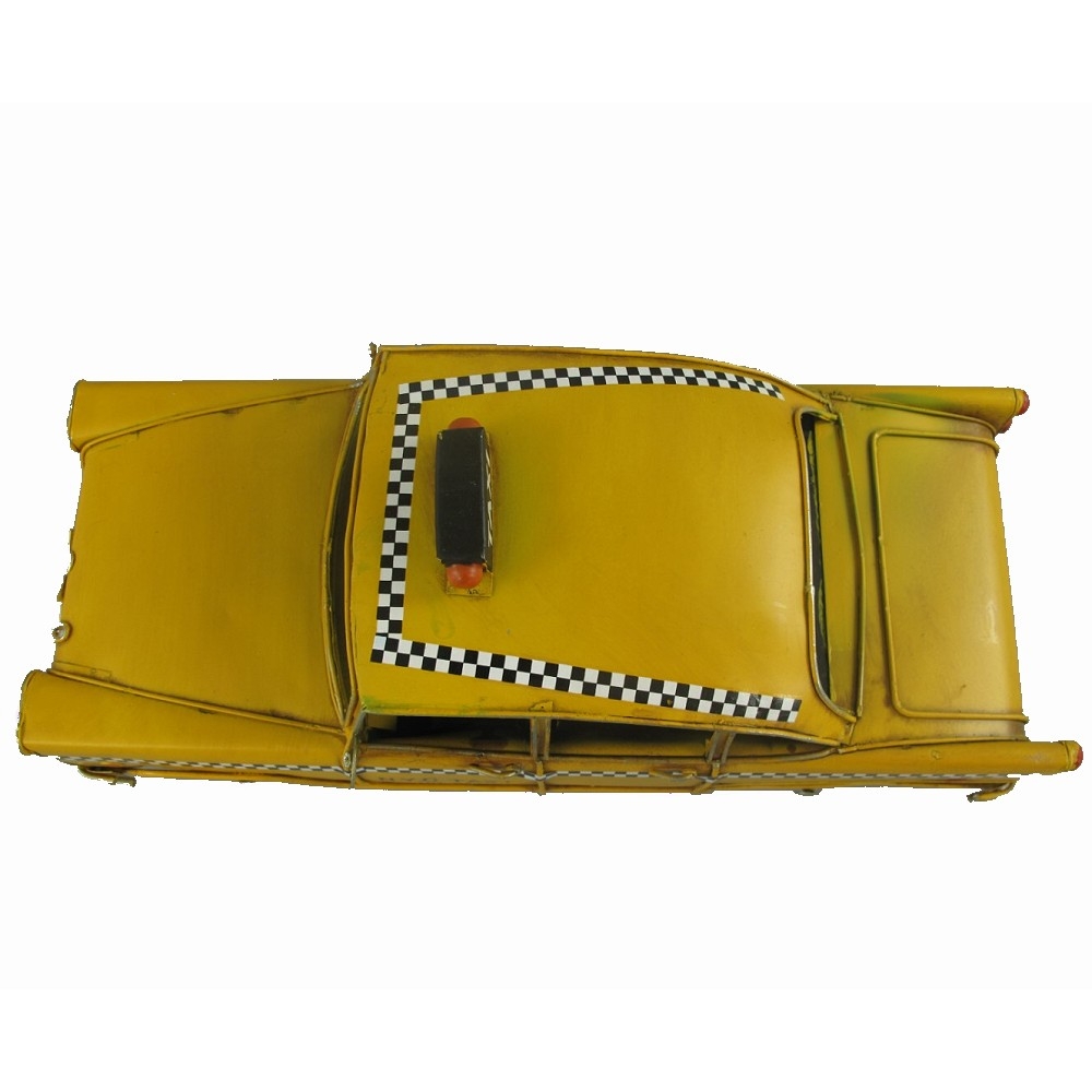 NEW YORK Yellow Cap TAXI 50er Jahre Blechauto Blech Modellauto
