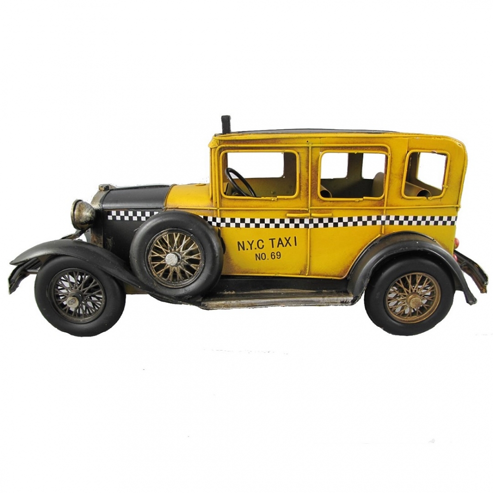 Oldtimer Taxi gelb 2920805 Blechspielzeug 