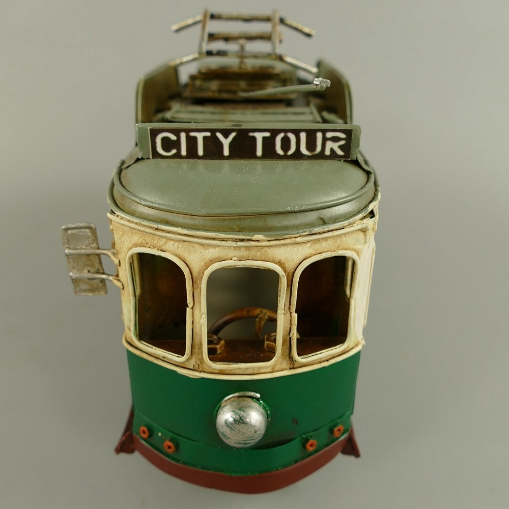 STRASSENBAHN TRAM Waggon Lisboa Blechmodell Blechauto Blech Modell