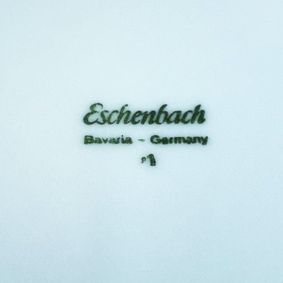 ESCHENBACH Speiseteller Teller Florida Dekor Porzellan