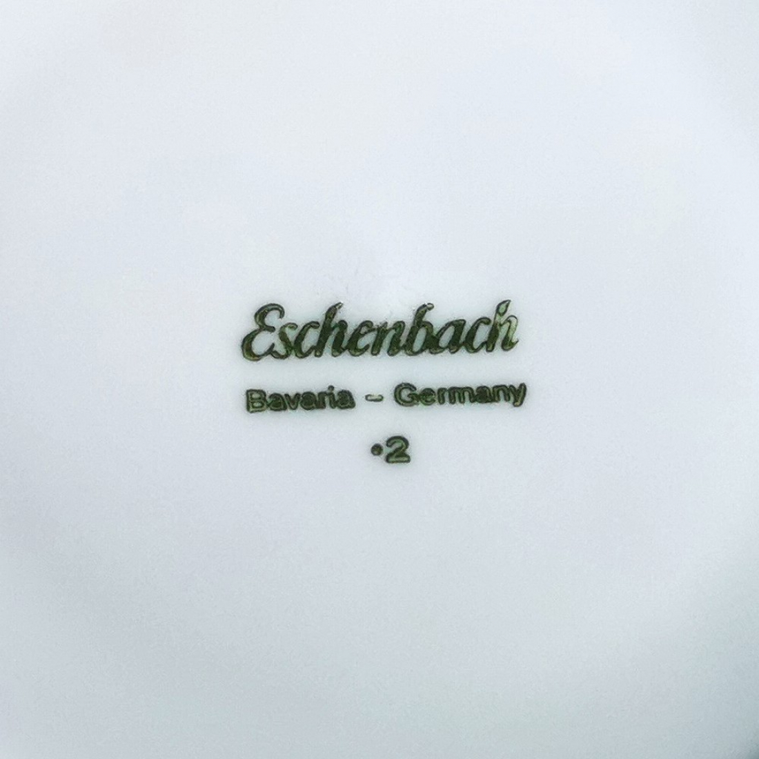 ESCHENBACH Suppentasse mit Unterteller Florida Dekor Porzellan