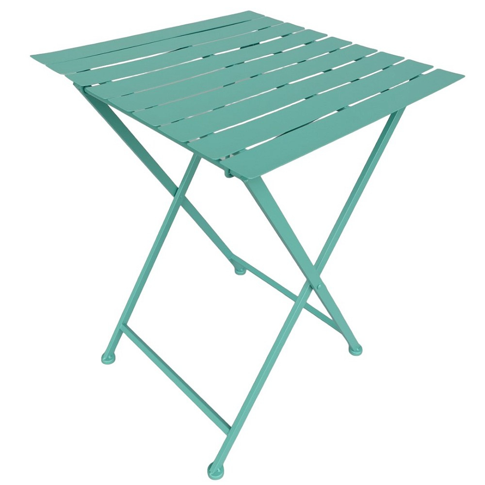 Gartenmöbel Set IBIZA klappbar GRÜN Eisen 2x Stuhl 1x Tisch