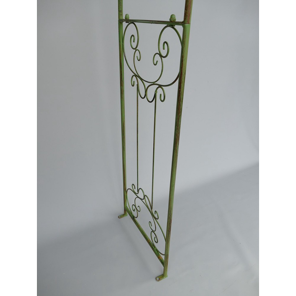 ROSENBOGEN Romantik grün Rankgestell Rankhilfe Metall 235 x 130 cm