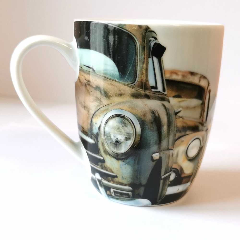 Kaffeetasse Tasse HELD DES TAGES Auto Männertasse Keramik