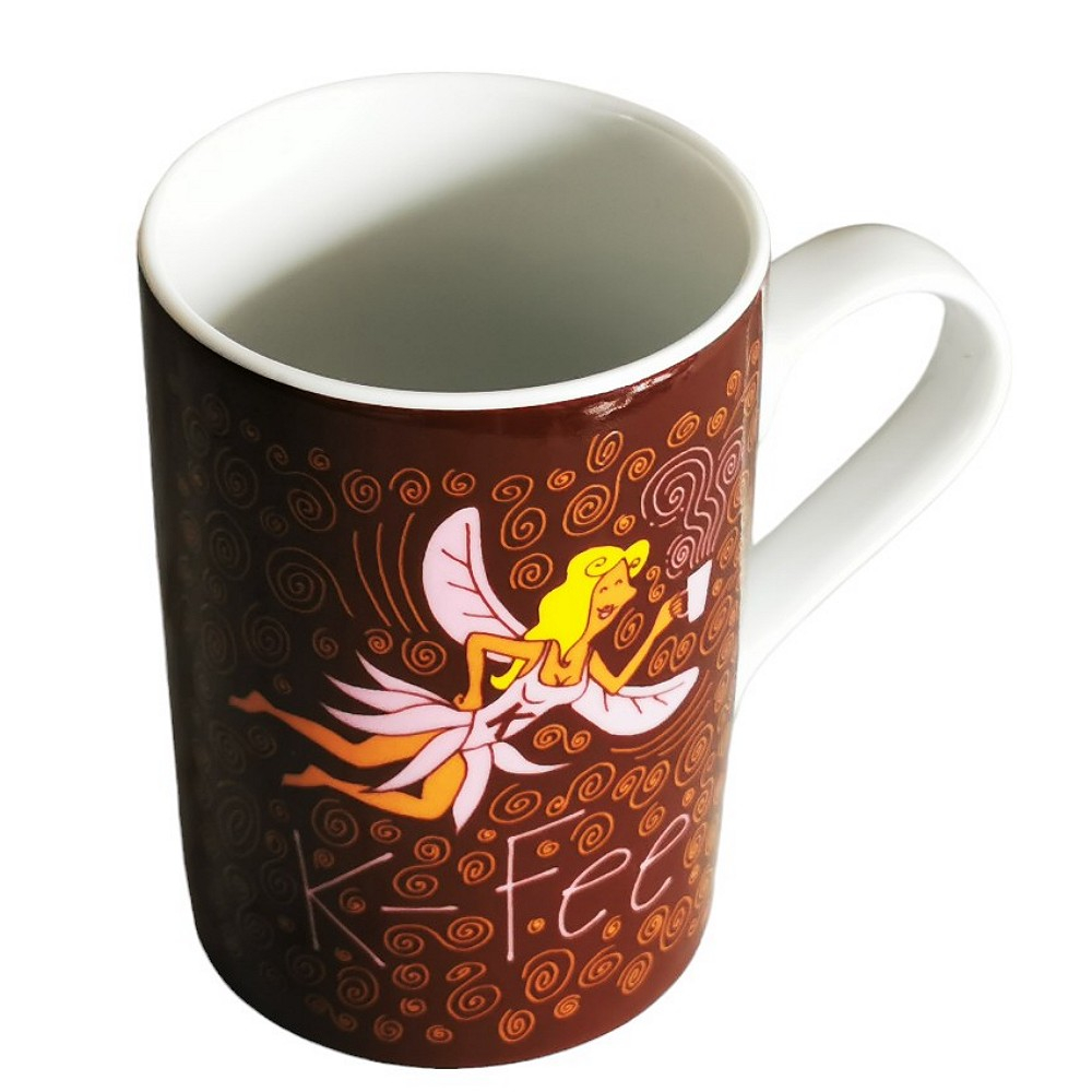 Kaffeetasse Tasse K-FEE Prinzessin Design Keramik