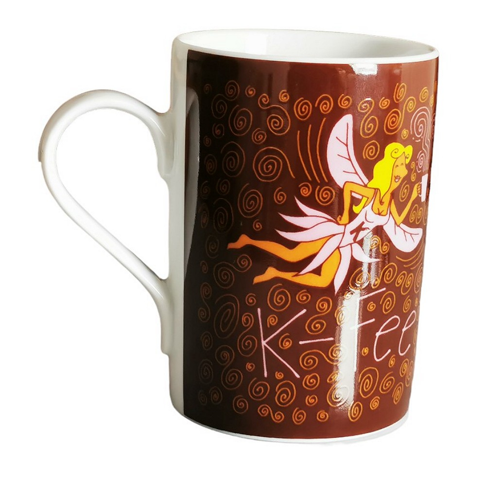 Kaffeetasse Tasse K-FEE Prinzessin Design Keramik