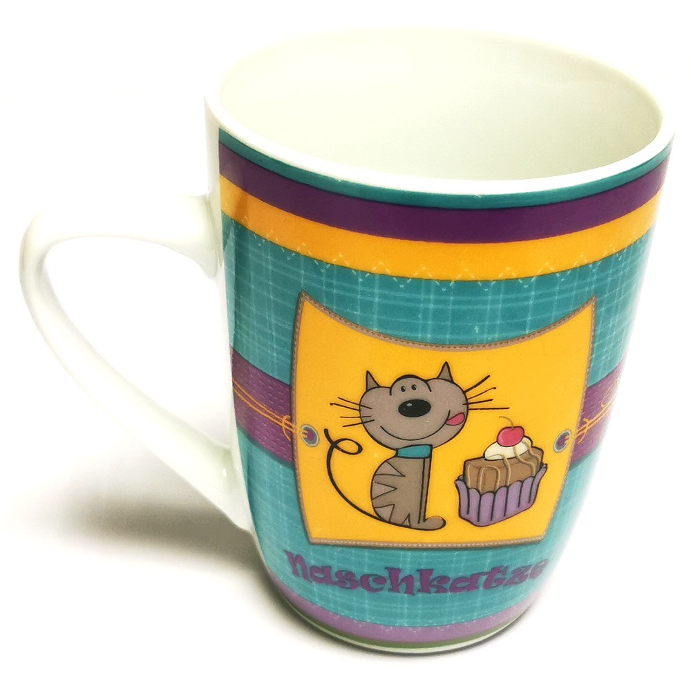 Kaffeetasse Tasse NASCHKATZE Katze Keramik