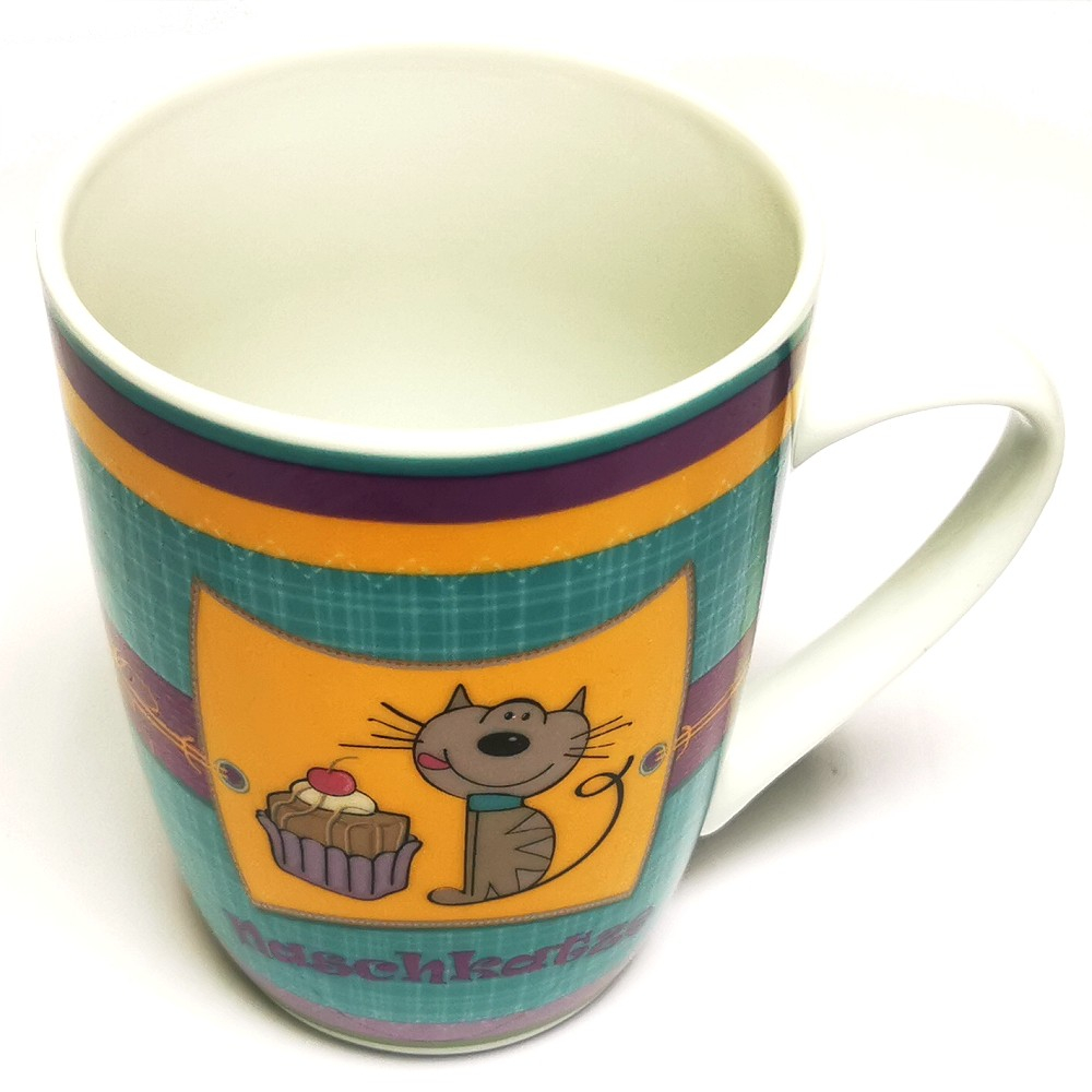 Kaffeetasse Tasse NASCHKATZE Katze Keramik
