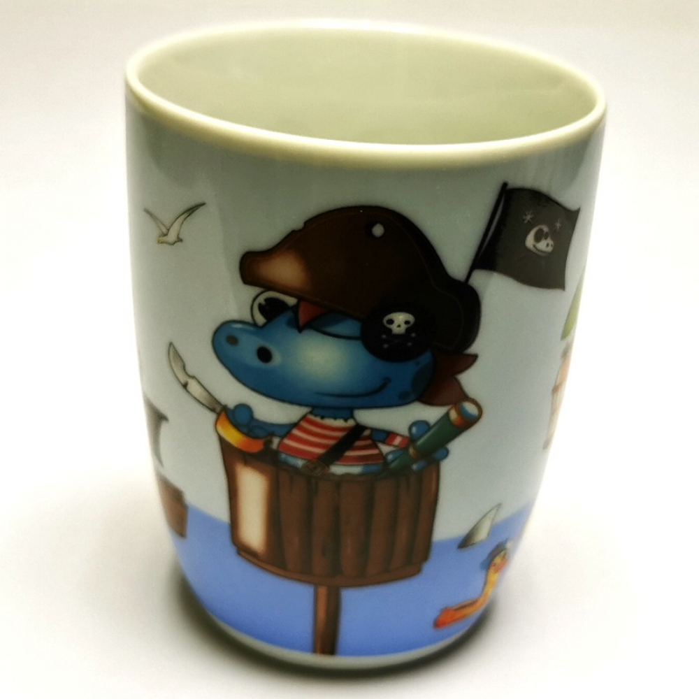 Kaffeetasse Tasse PIRAT PIRATENSCHIFF Keramik