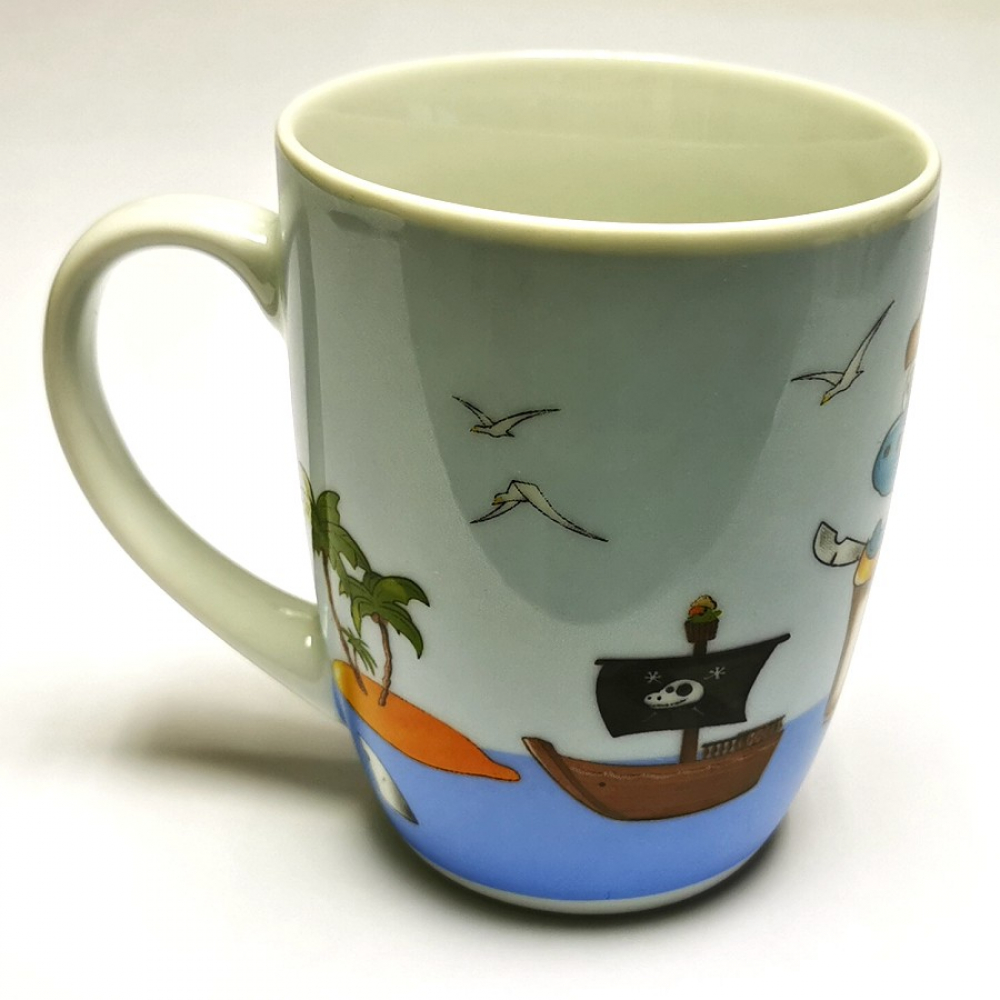 Kaffeetasse Tasse PIRAT PIRATENSCHIFF Keramik