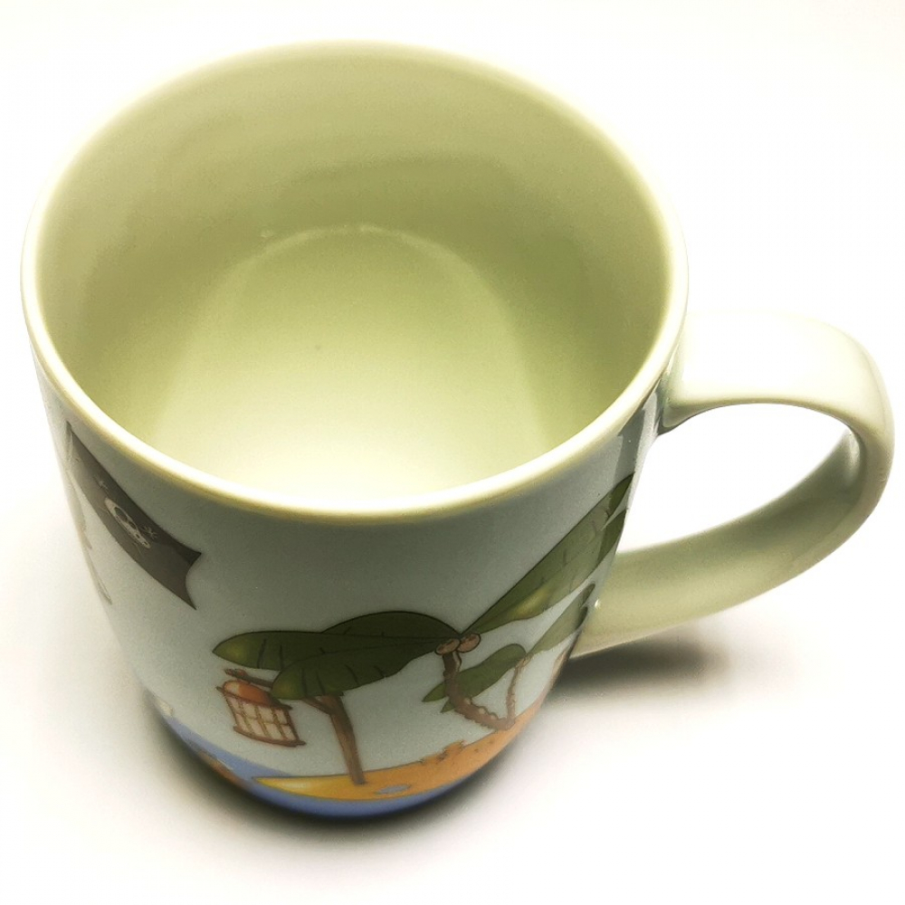 Kaffeetasse Tasse PIRAT PIRATENSCHIFF Keramik