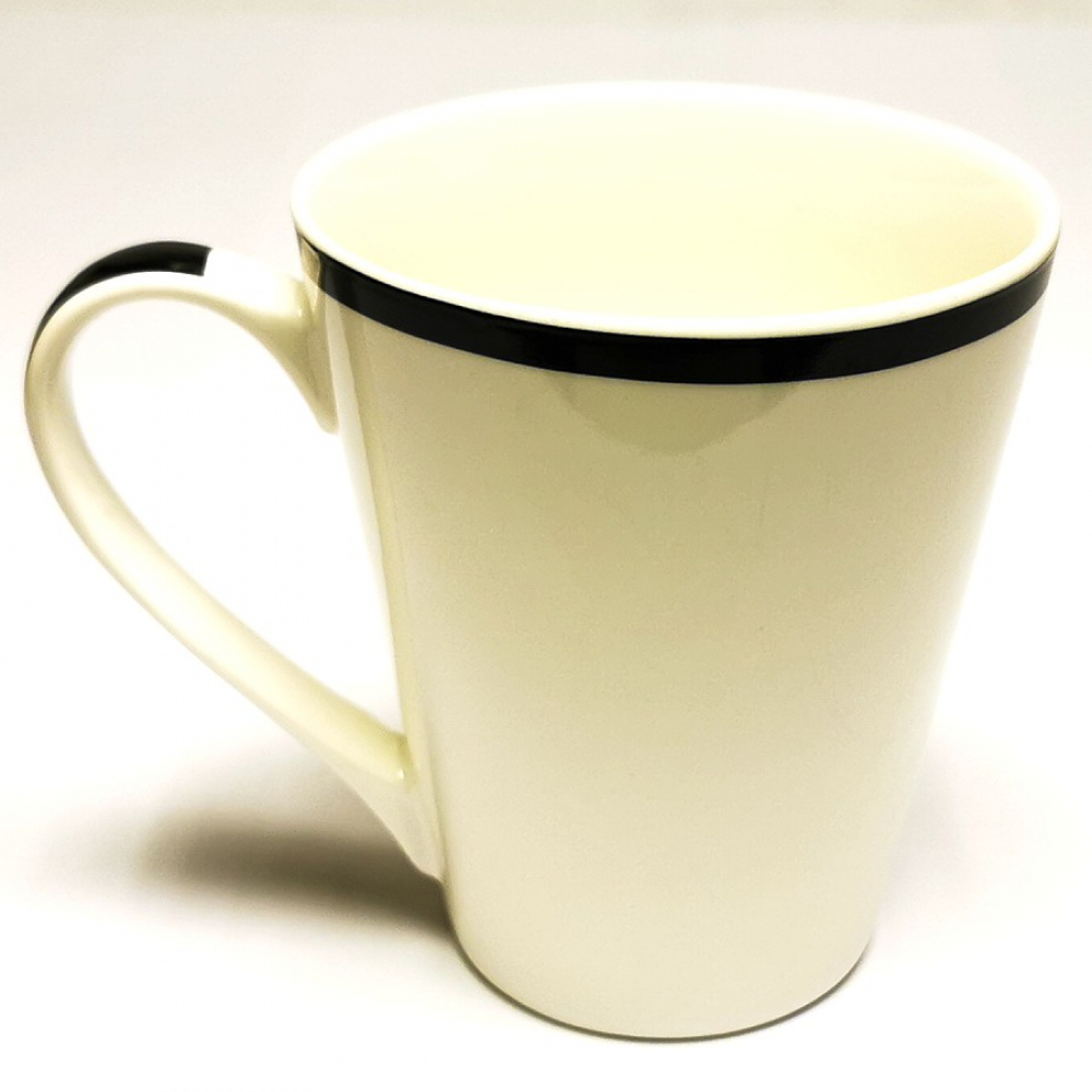 Kaffeetasse Tasse UHR WANDUHR Keramik