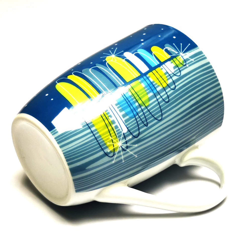 Kaffeetasse Tasse CHRISTBAUM WEIHNACHTSBAUM MODERN Keramik