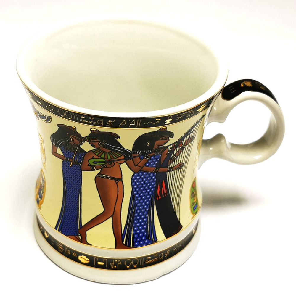 EUROVILAG Kaffeetasse Tasse EGYPT Ägypten Keramik