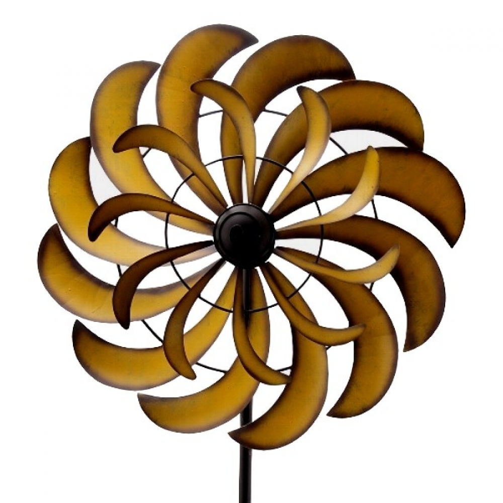 XXL MEGA Windrad Windspiel ANZIO Metall 228 cm Ø 58 cm