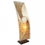 SEMARA Stehlampe 90 cm Bali Lampe handgefertigt