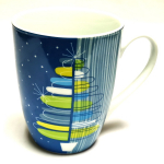 Kaffeetasse Tasse CHRISTBAUM WEIHNACHTSBAUM MODERN Keramik